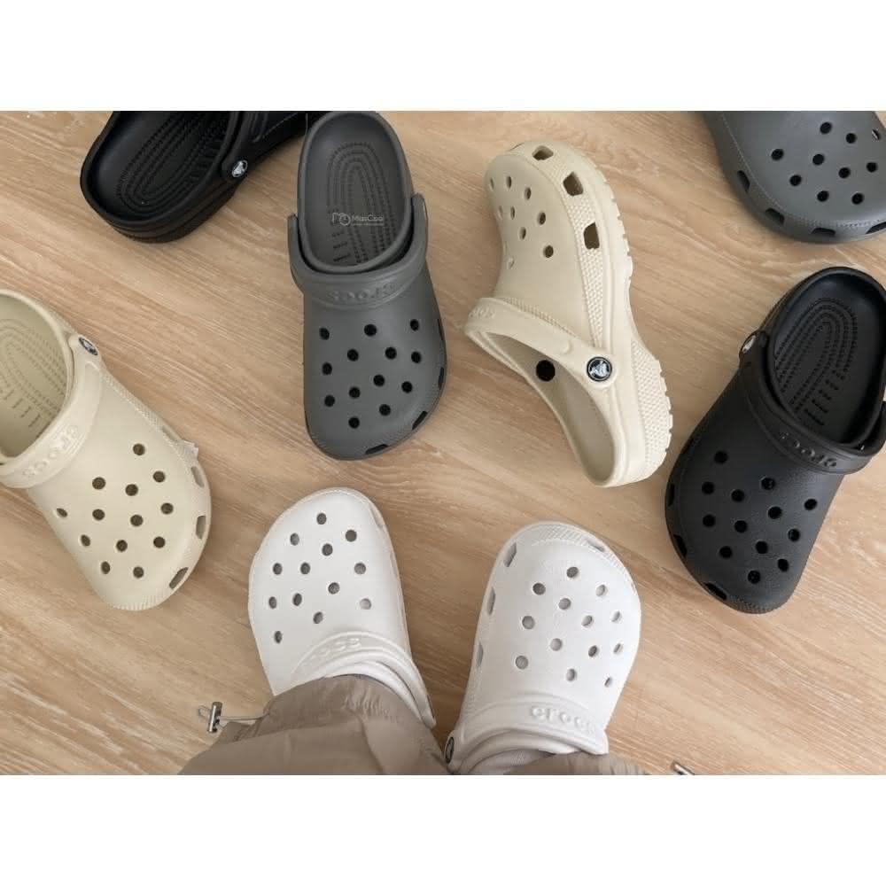 MasCool  crocs classic clog 經典款 布希鞋 洞洞鞋 黑 白 奶茶 男鞋 女鞋