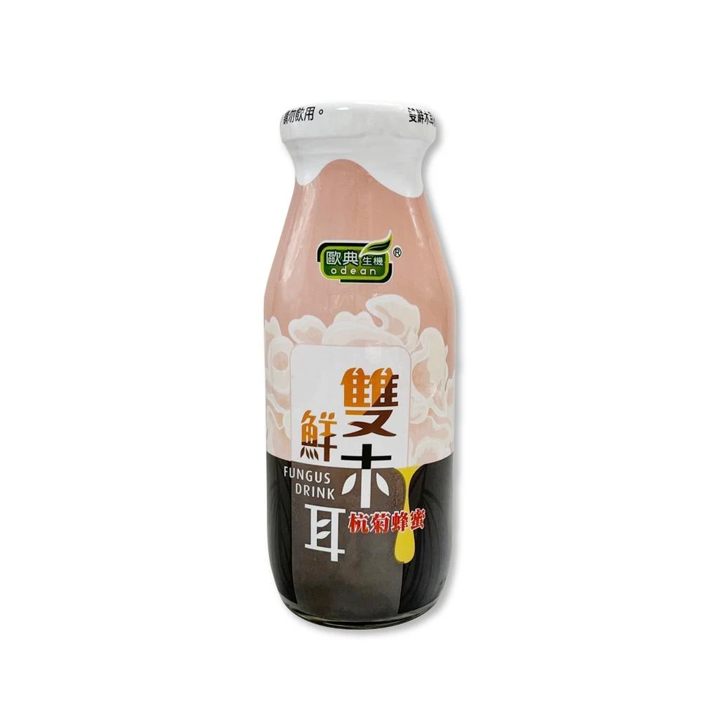 【Odean 歐典生機】雙鮮木耳杭菊蜂蜜飲(200g/瓶)