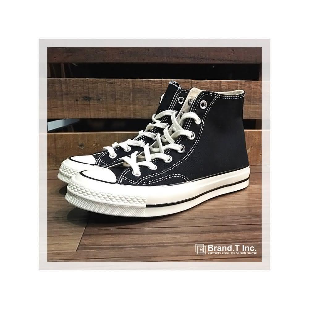 【BRAND T.INC】CONVERSE CHUCK TAYLOR 70S 1970 162050C 三星標*黑色高筒*帆布鞋