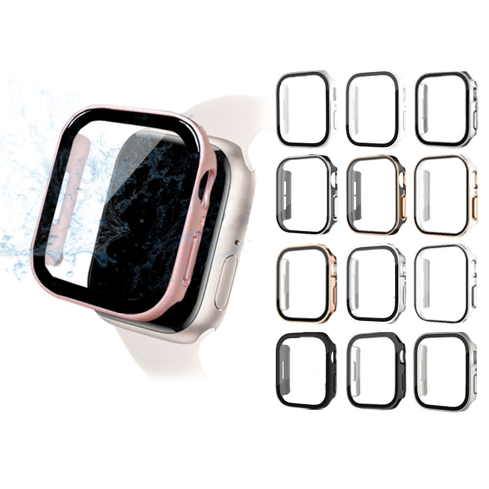 【貼膜達人】Apple Watch 防潑水 一體式 保護殼 錶防護殼 49/ 45/ 44/ 41/ 40mm(適用 S9/ S8/ S7/ S6/ SE)