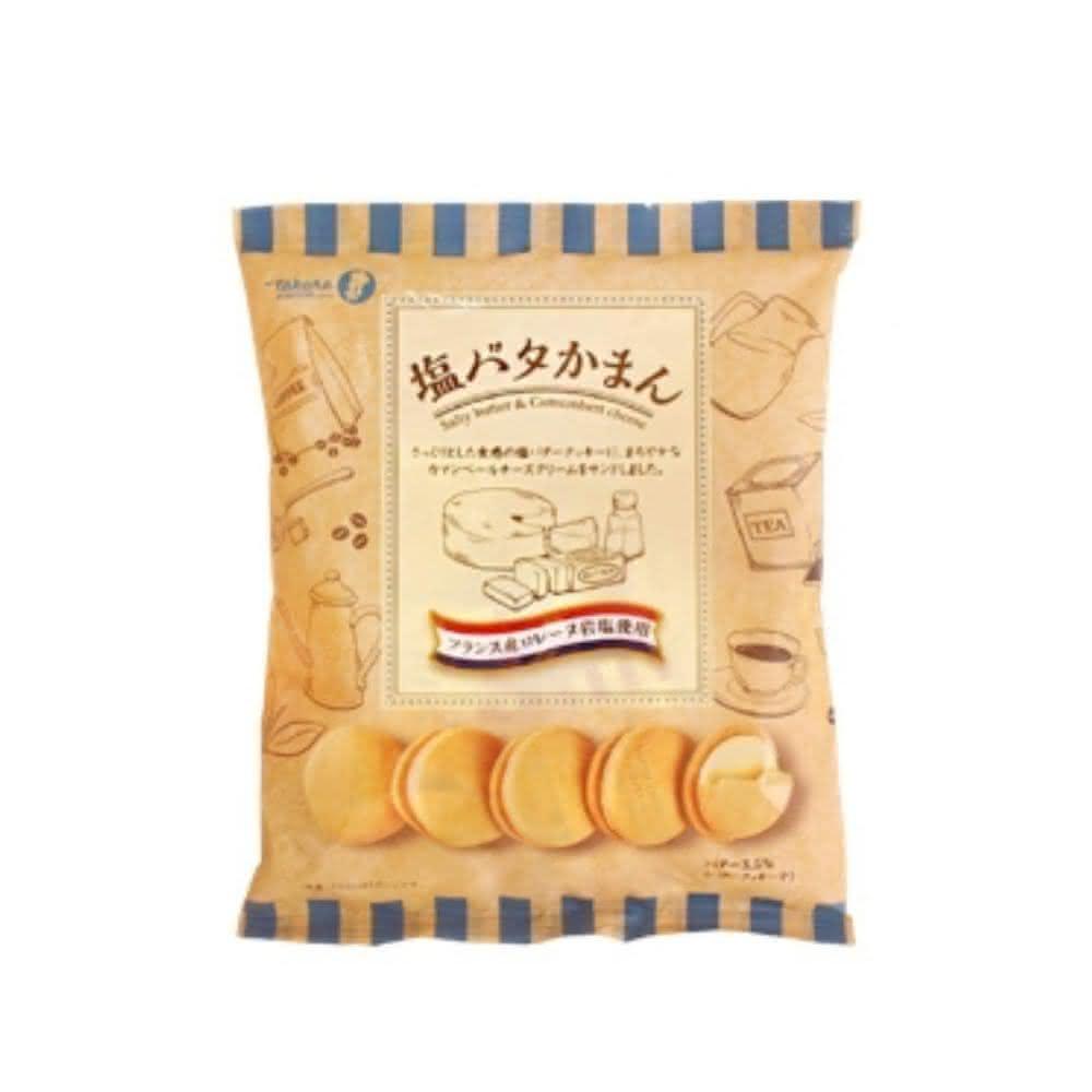 【TAKARA】Takara 寶製菓 鹽奶油夾心餅乾 110g