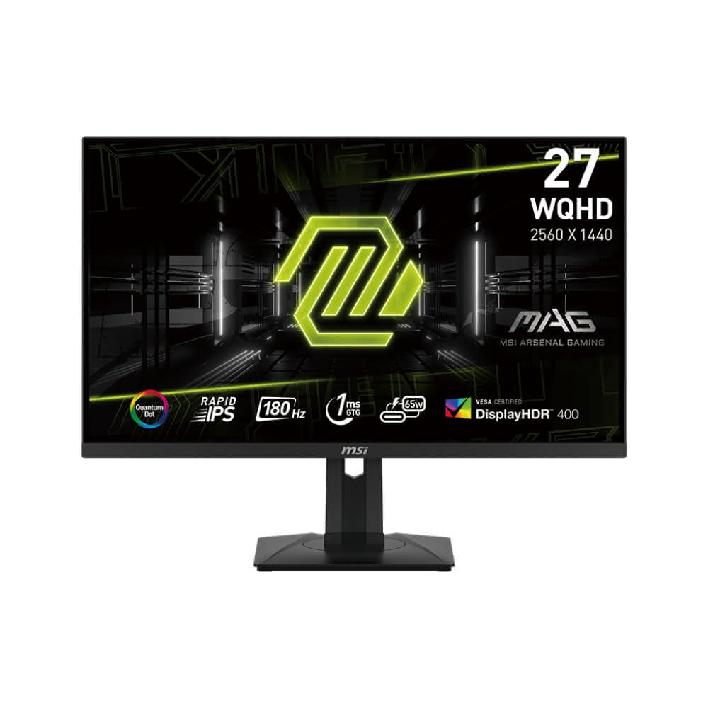 【MSI 微星】MAG 274QRF QD E2 電競螢幕(WQHD/Type C/Adaptive sync/1ms/HDR400)