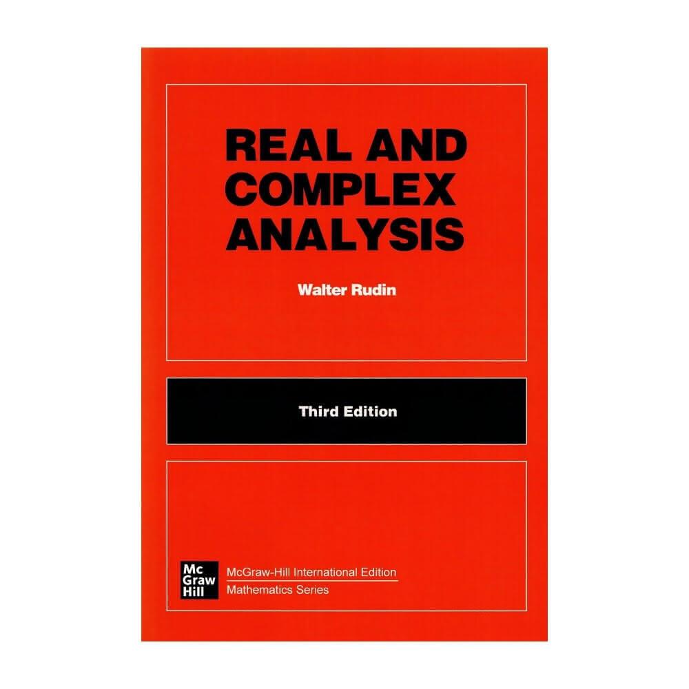 McGraw-Hill】Real and complex analysis 3/e Walter Rudin