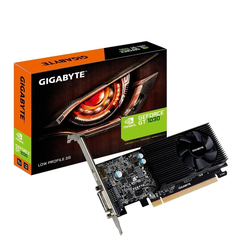 【GIGABYTE 技嘉】技嘉 GT1030 D5 2G 顯示卡 半高卡 附短擋板 GV-N1030D5-2GL / N1030