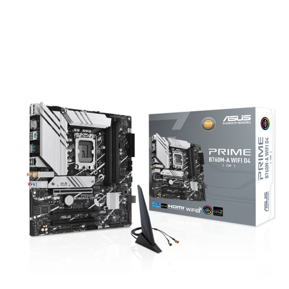 【ASUS 華碩】PRIME B760M-A D4-CSM 主機板