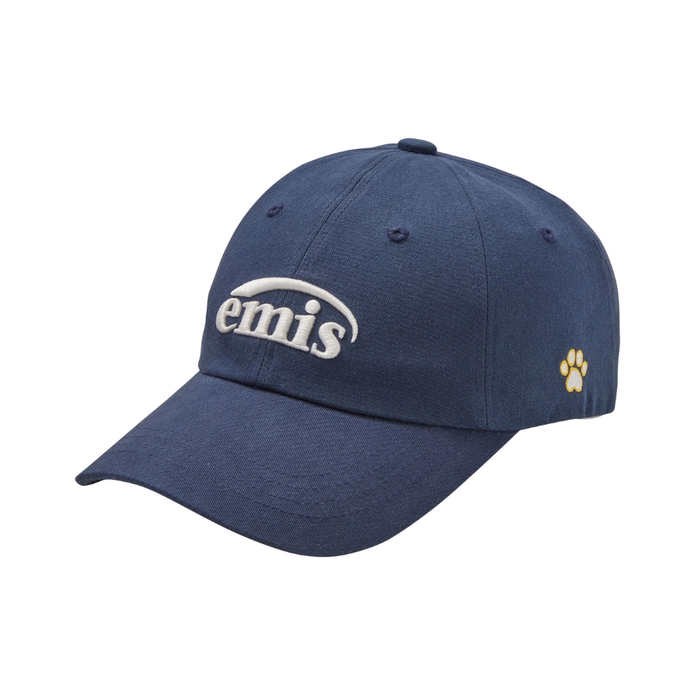 emis FOOT PRINT BALL CAP NAVY 新品未使用 FOOT PRINT BALL CAP-NAVY - EMIS - 帽子