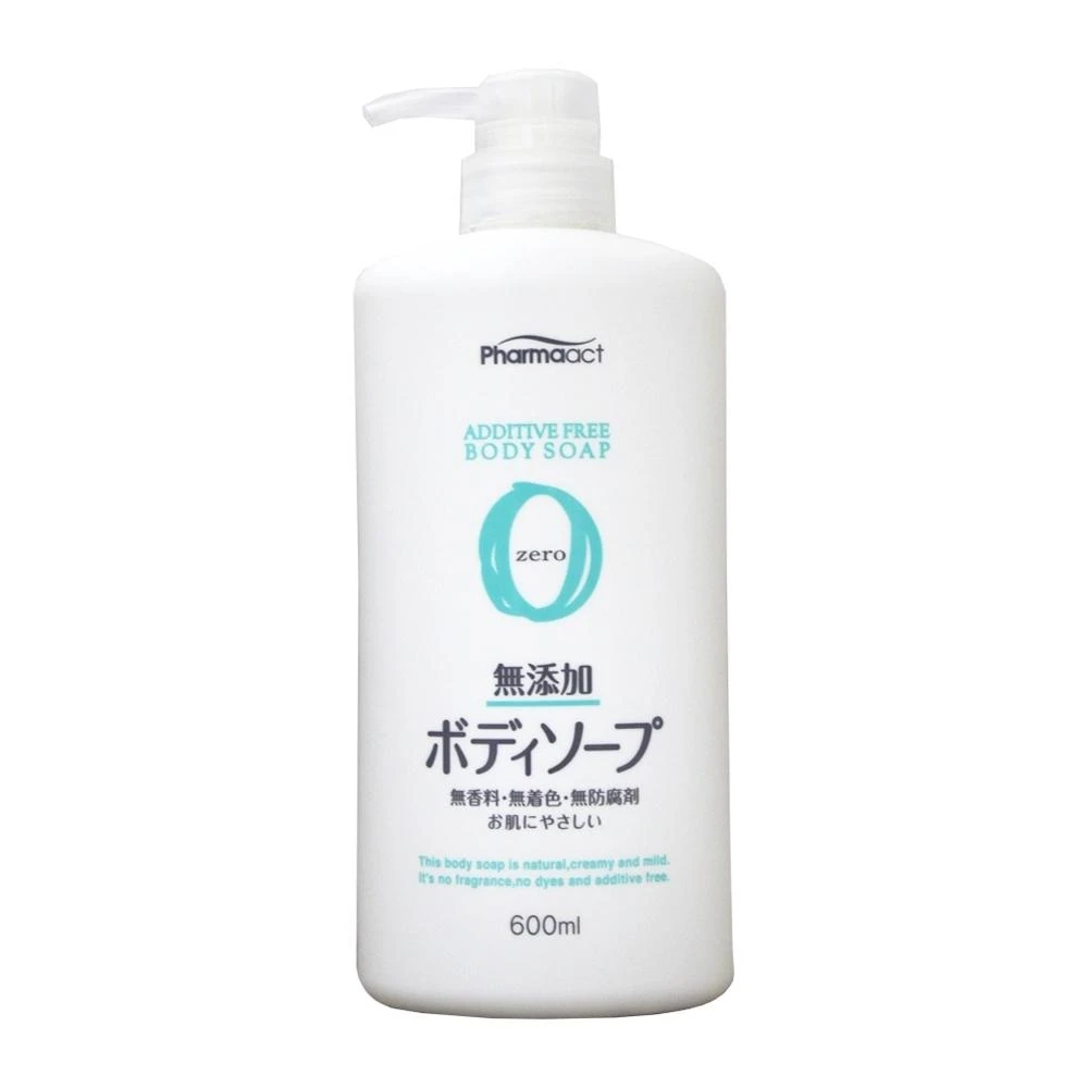 【KUM 熊野】日本 熊野 PharmaACT zero 無添加 本體 600ml  洗髮乳 潤髮乳 沐浴乳