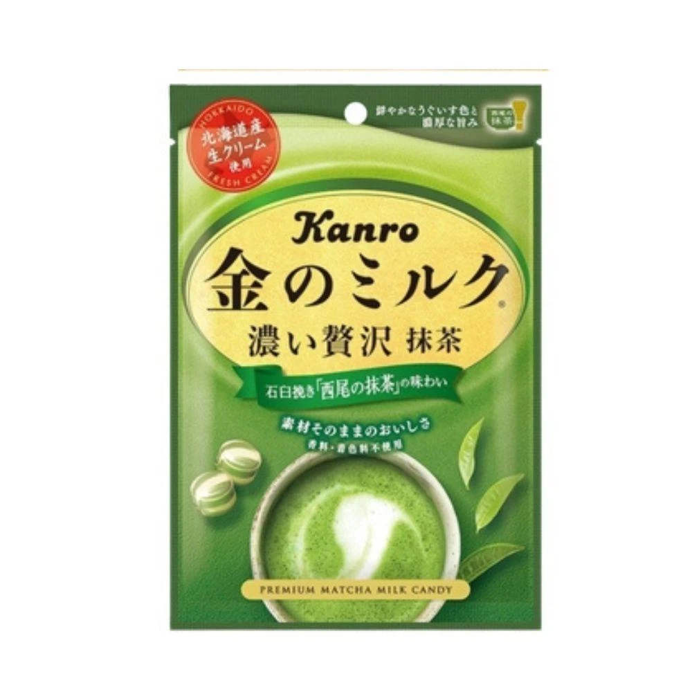 【Kanro 甘樂】日本 KANRO 甘樂 抹茶牛奶糖 70g