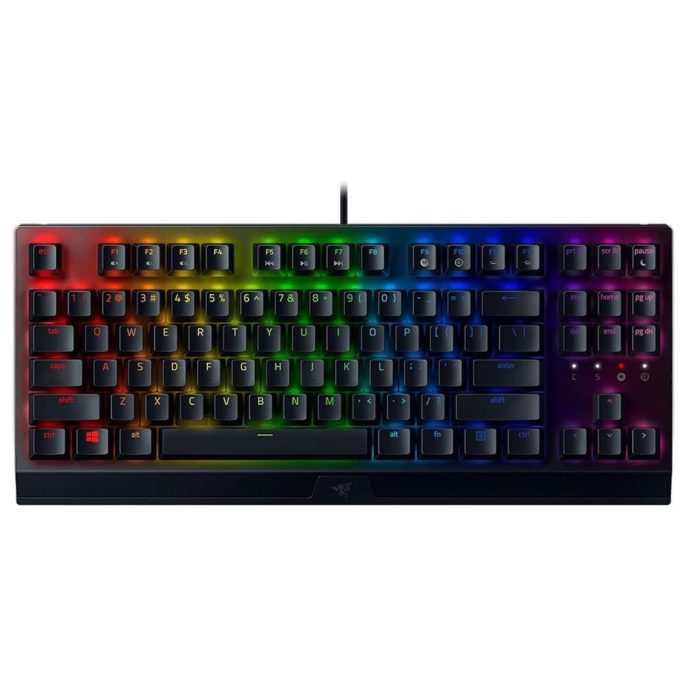 【Razer 雷蛇】黑寡婦 V3 TKL RGB 機械鍵盤｜英文∕綠軸