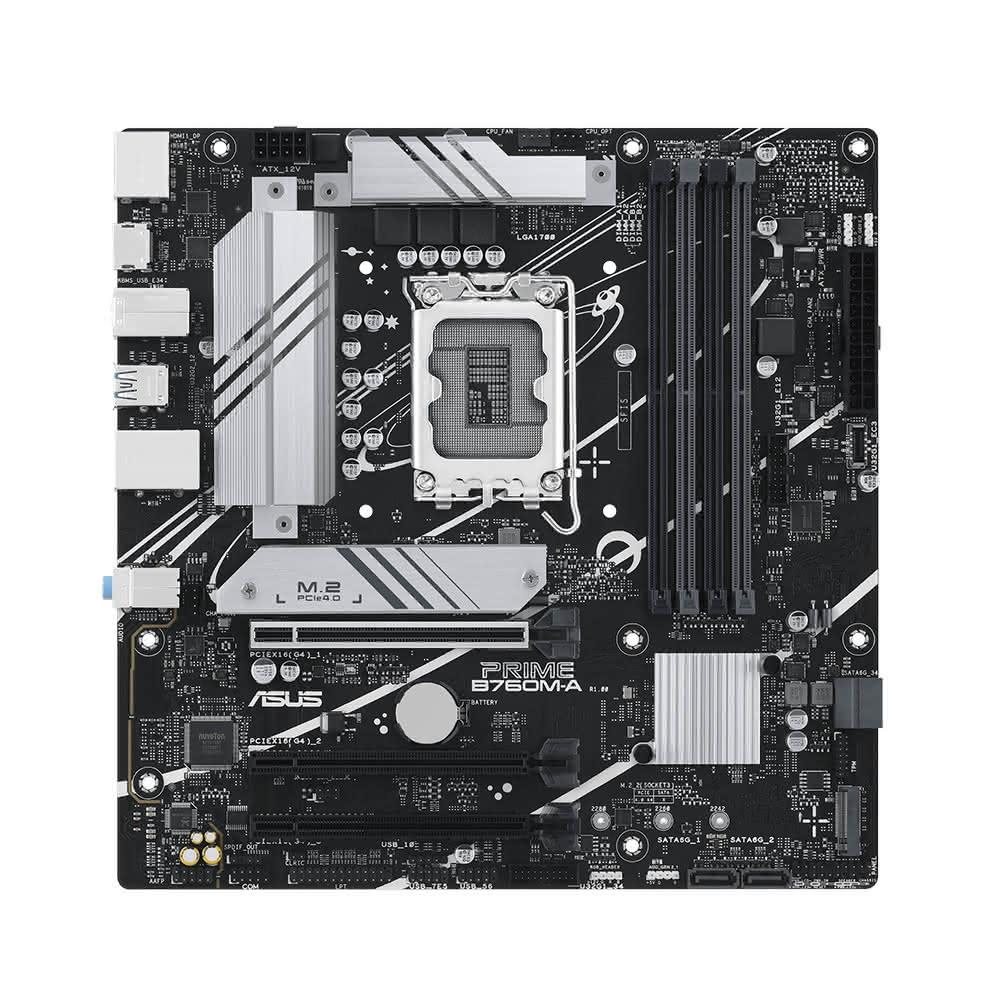 【ASUS 華碩】PRIME B760M-A-CSM mATX 主機板