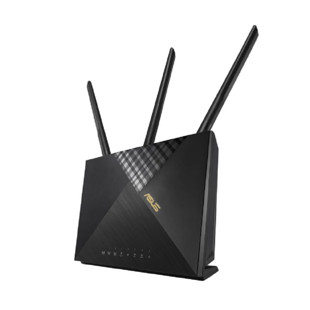 【ASUS 華碩】4G-AX56 4G LTE WIFI 6 路由器∕分享器