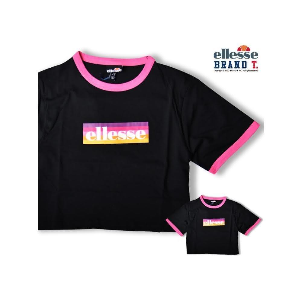 【BRAND T.INC】正品公司貨 ellesse Crop top TEE 女款短版 LOGO 短T T恤 經典 義大利