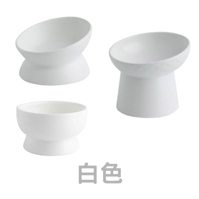 陶瓷架高碗 平口碗(陶瓷寵物碗 寵物護頸碗 高腳寵物碗 寵物架高碗) - momo購物 - 2024年09月
