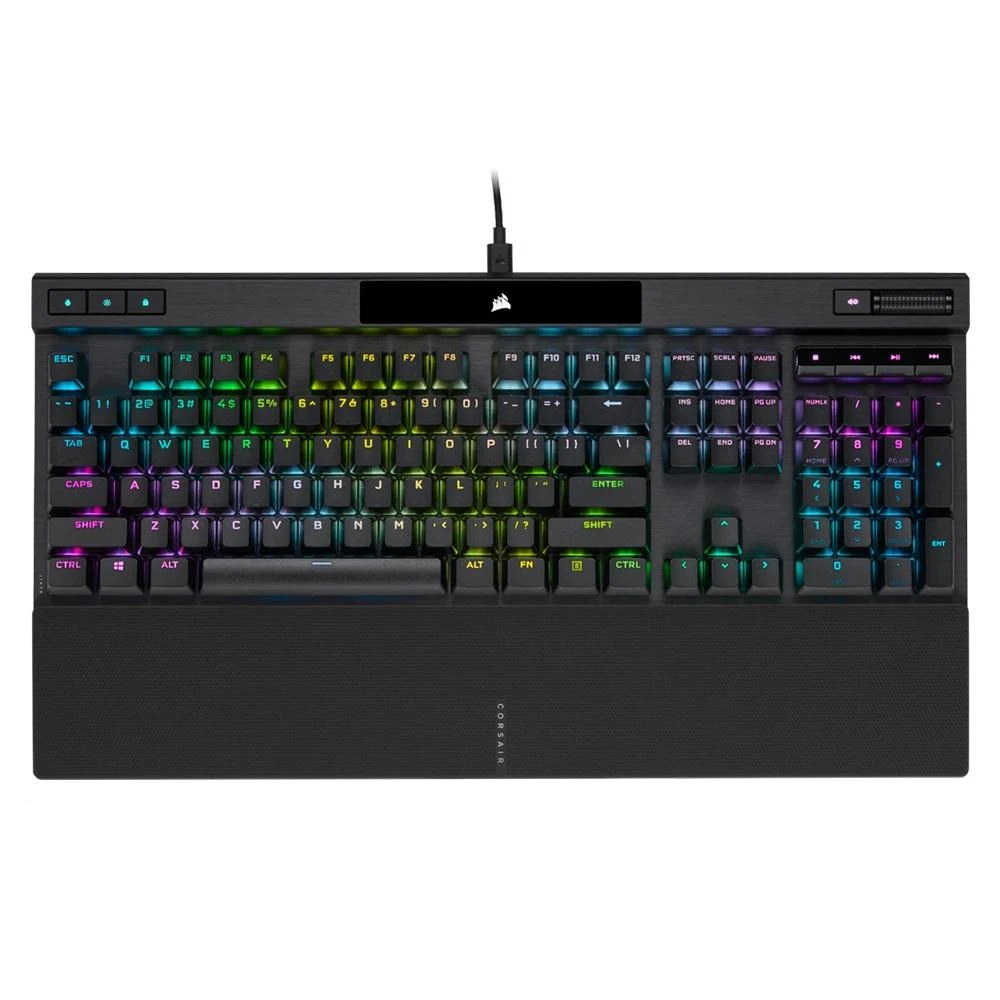 【CORSAIR 海盜船】K70 PRO RGB機械式鍵盤  青軸∕中文