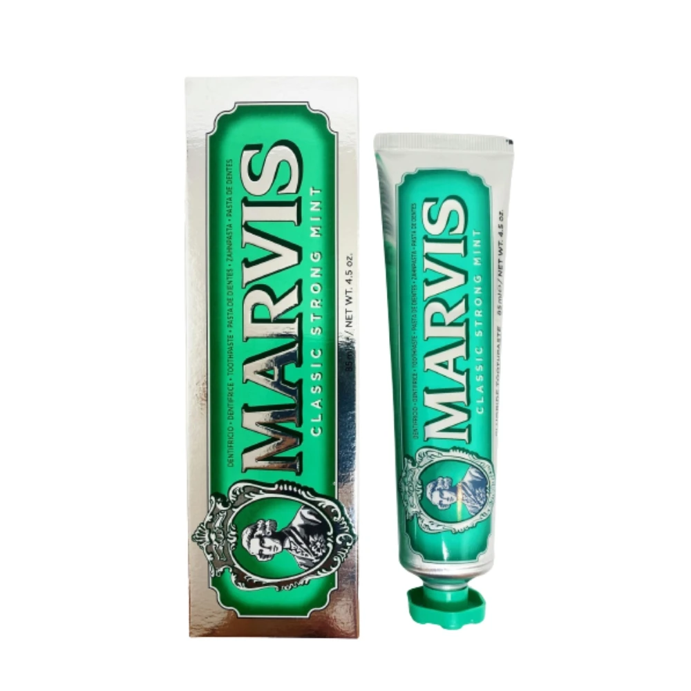 【MARVIS】MARVIS 義大利頂級牙膏-經典薄荷 85ML(清潔口腔 薄荷涼感)