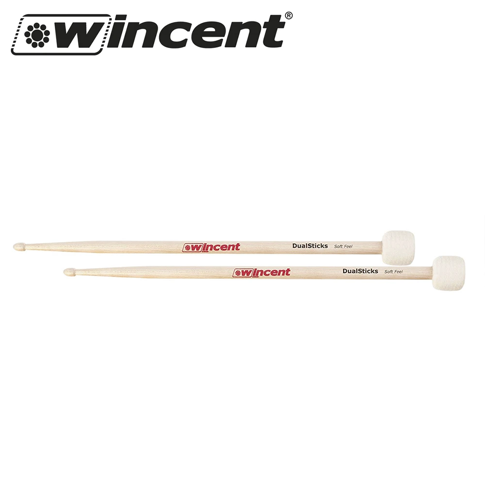 【Wincent】W-DS DualStick 雙頭棉槌鼓棒(原廠公司貨 商品有保障)