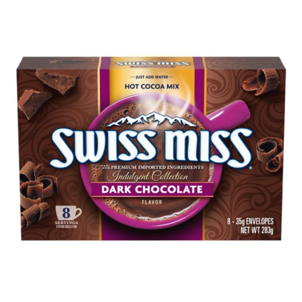 【SWISS MISS】黑甜巧克力(濃甜 巧克力粉 熱可可 熱巧克力 沖泡飲品)