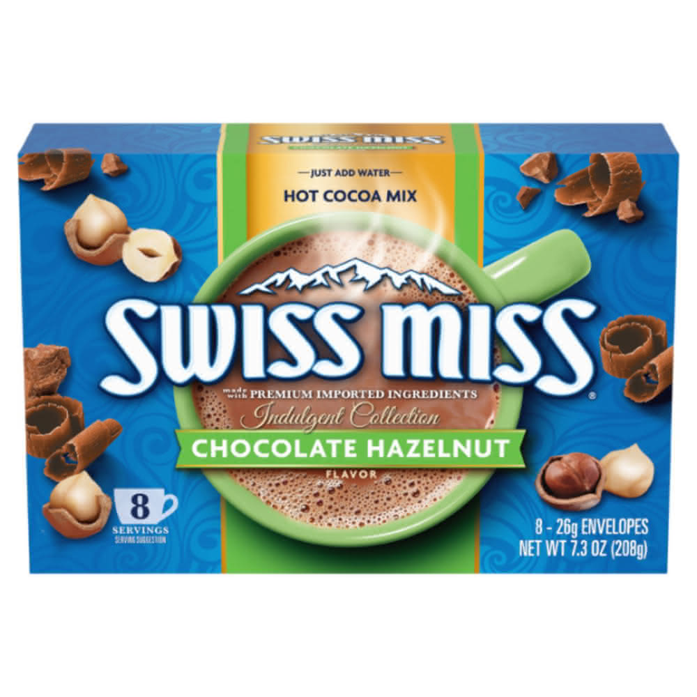 【SWISS MISS】義式榛果巧克力(巧克力粉 熱可可 熱巧克力 沖泡飲品)