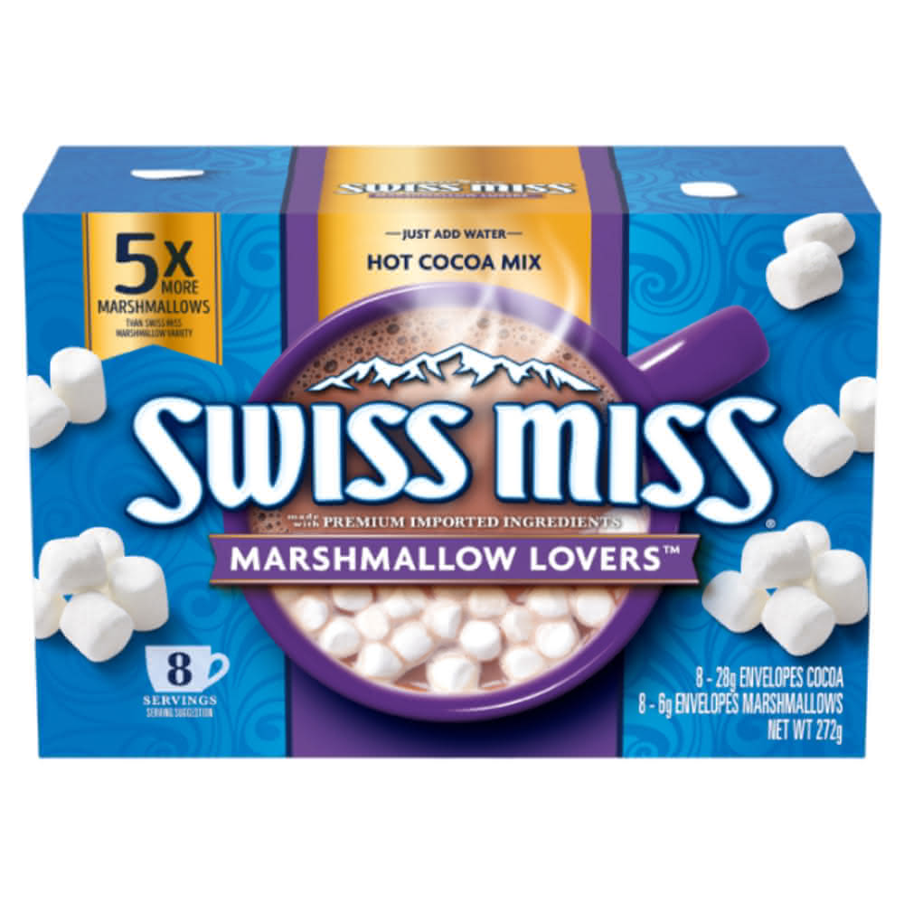 【SWISS MISS】5倍棉花糖 濃情巧克力(巧克力粉 熱可可 熱巧克力 沖泡飲品)