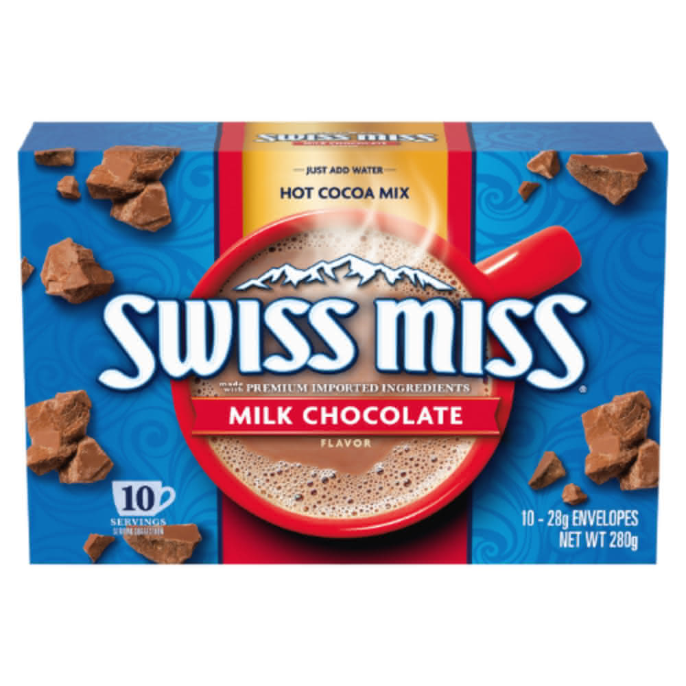 【SWISS MISS】牛奶巧克力(巧克力粉 熱可可 熱巧克力 沖泡飲品)