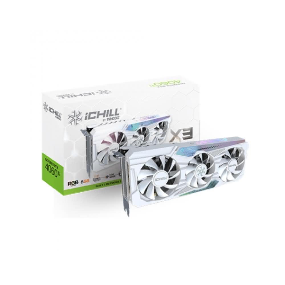 【Inno3D 映眾】INNO3D RTX 4060Ti 8GB iChill X3 WHITE