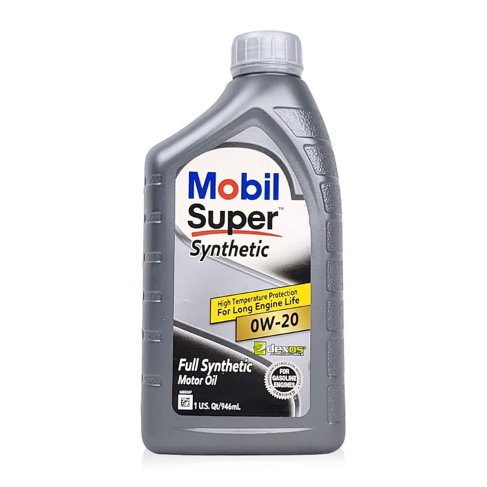 【MOBIL 美孚】Super Synthetic 0W20 機油 美規  庫柏蒂諾