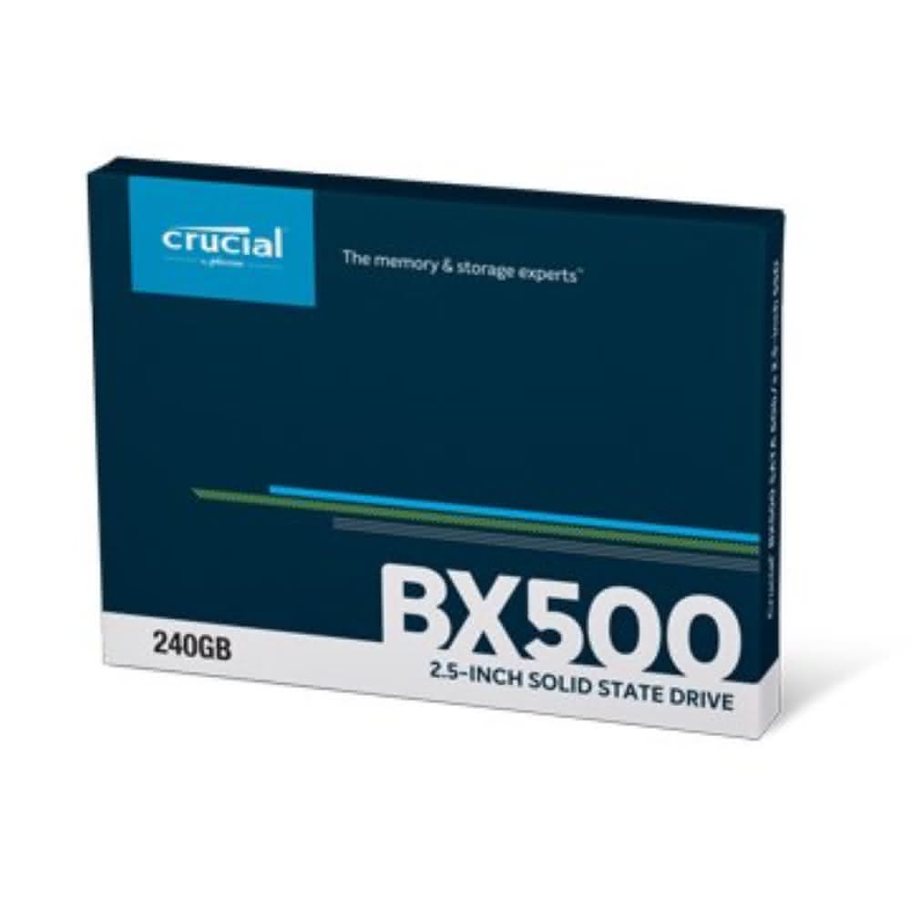 【Crucial 美光】Micron BX500 500G(2.5吋 SATA-3 固態硬碟)