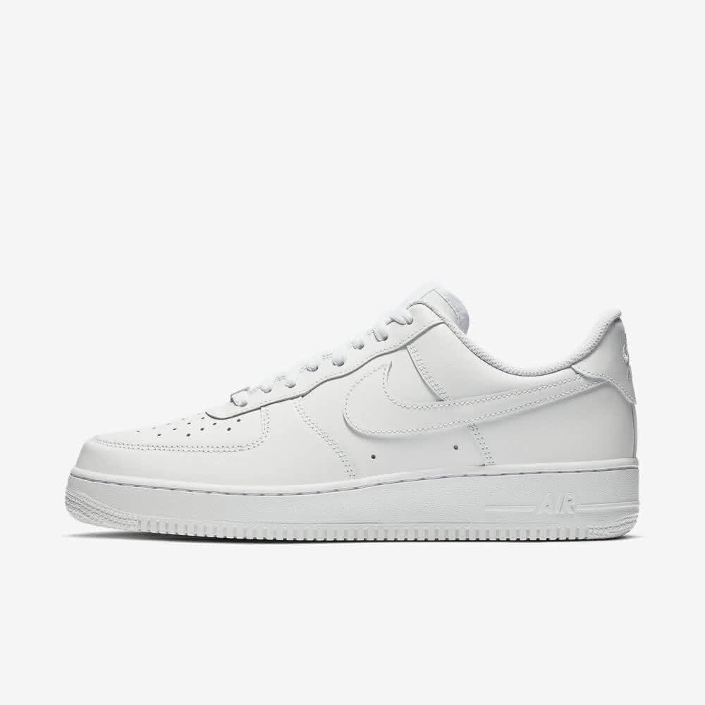 【NIKE 耐吉】Nike Air Force 1 07 LE 休閒鞋 全白 Nike Air Force 1 07 LE 經典 復古 皮革 休閒鞋 白 男 CW2288-111 女 DD8959-100(男女鞋 白force)