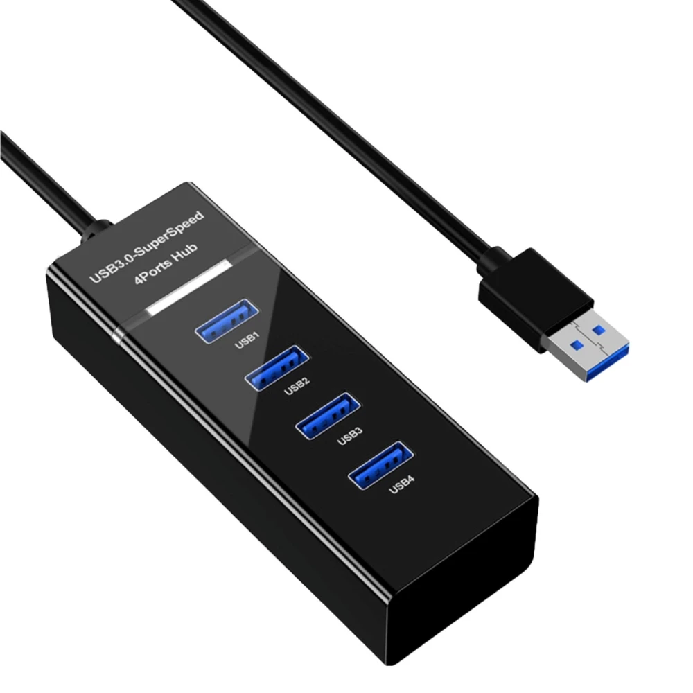 【JHS】USB3.0 HUB集線器 線長120公分(USB擴充 分線器 筆電分線器 USB延長線)