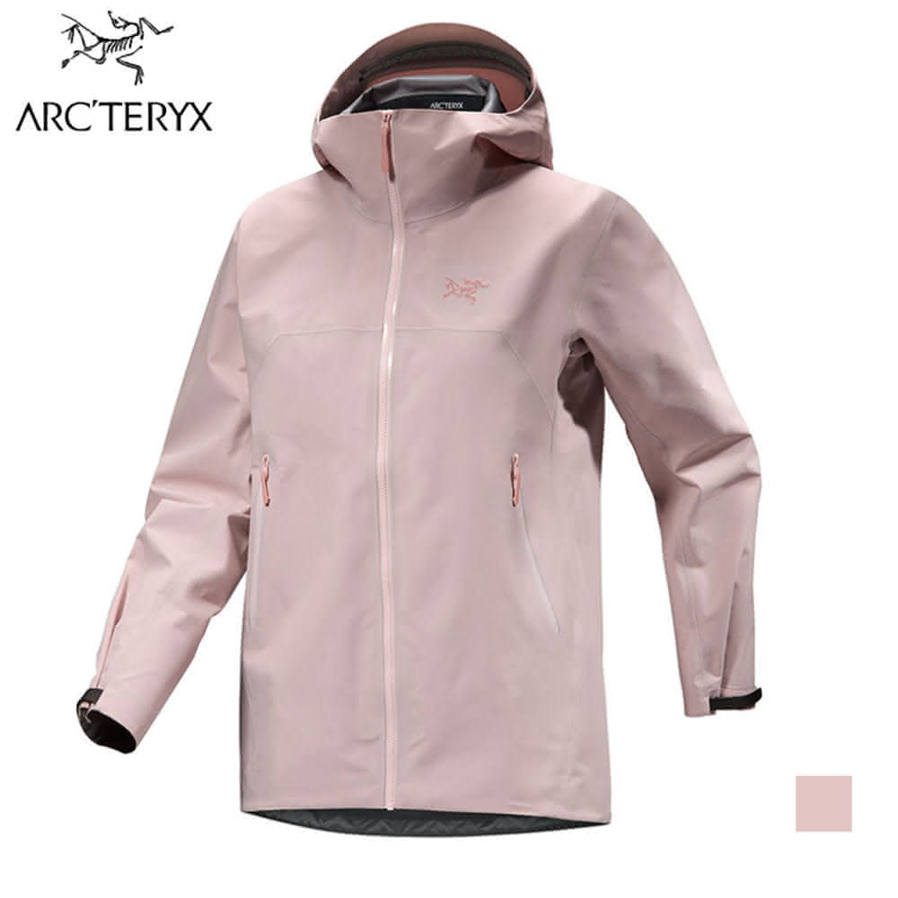 【Arcteryx 始祖鳥】女 Beta 防水外套 野玫瑰粉 GORE-TEX 防水 風雨衣(X000009239)