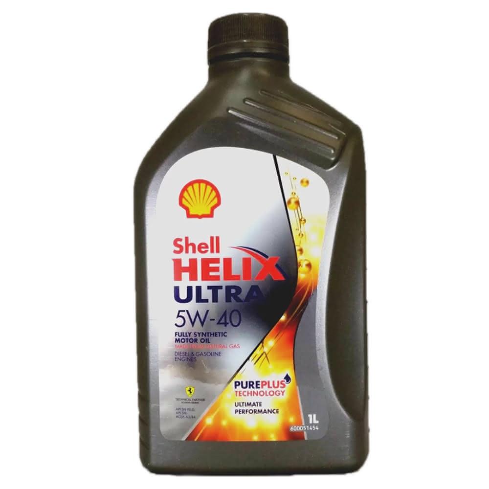 【SHELL 殼牌】Shell Helix Ultra 5W40 1L 汽車機油(歐洲版)