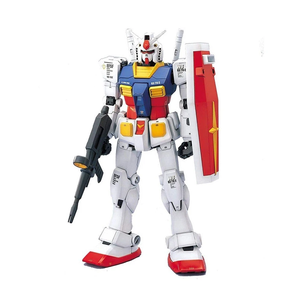 【BANDAI 萬代】鋼普拉 PG 1/60 RX-78-2 GUNDAM 初鋼 初代鋼彈(萬代模型 模型玩具 組裝模型 鋼彈模型)