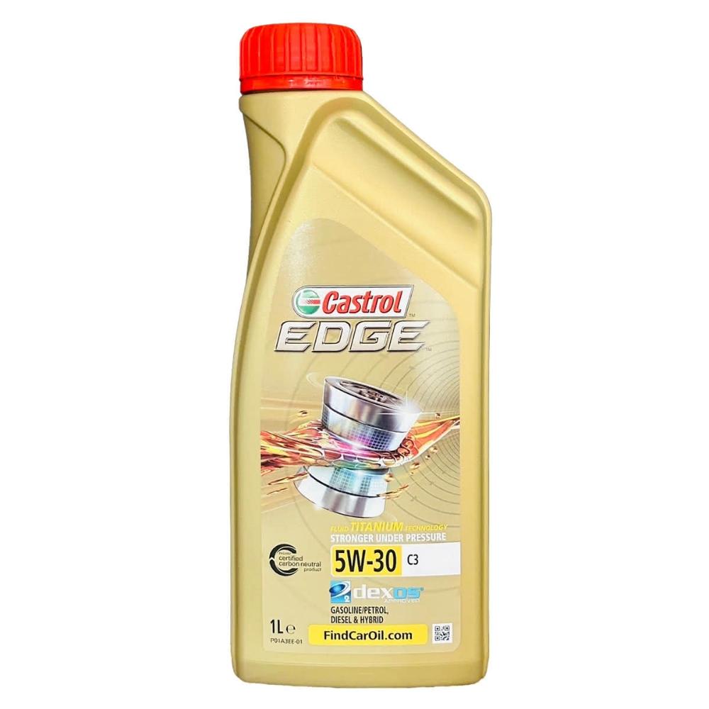 【CASTROL 嘉實多】Castrol Edge C3 5W30 1L 全合成汽車機油