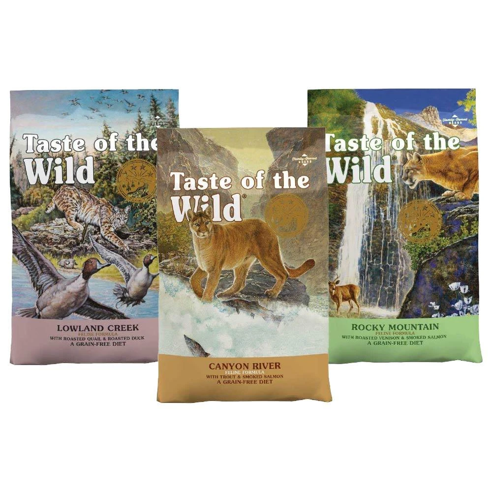 【Taste of the Wild 海陸饗宴】貓咪飼料 2.27kg(無穀飼料 貓飼料 貓糧 貓乾糧)