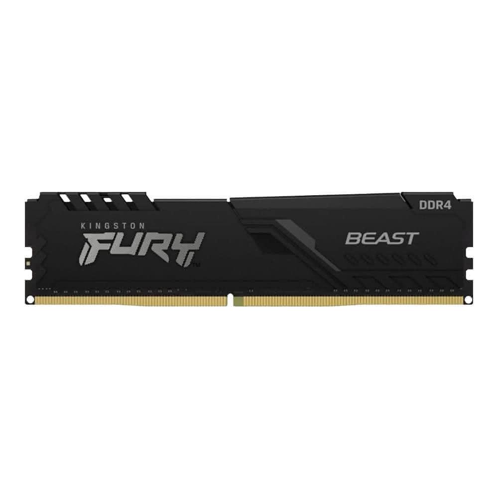 【Kingston 金士頓】FURY Beast 獸獵者 DDR4 3200 32GB 桌上型記憶體(KF432C16BB/32)