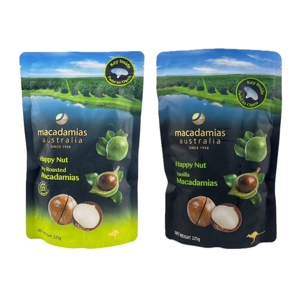 【Macadamia】Australia 澳洲帶殼夏威夷火山豆 250g 附開果器(帶殼原味 帶殼香草 堅果 夏威夷豆)