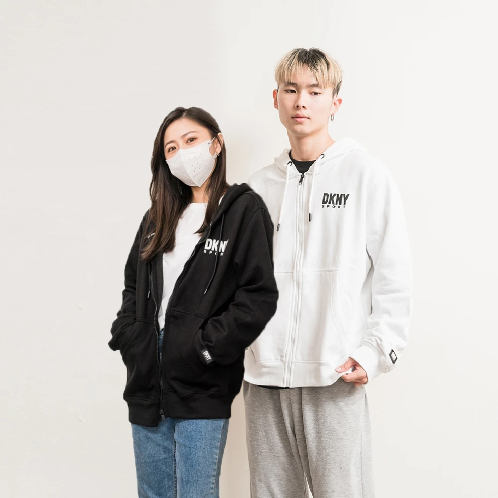 【DKNY】美線 男版 胸前立體背後大LOGO 外套 連帽外套 薄刷毛 穿搭 流行 專櫃正品 美國(現貨)