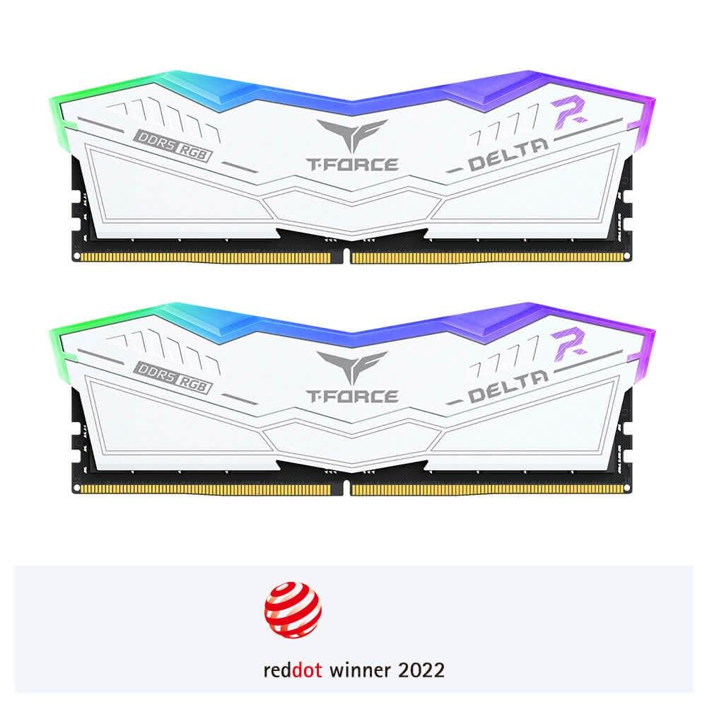 【Team 十銓】TEAM十銓 T-Force Delta RGB DDR5-6000 CL30 16Gx2 記憶體