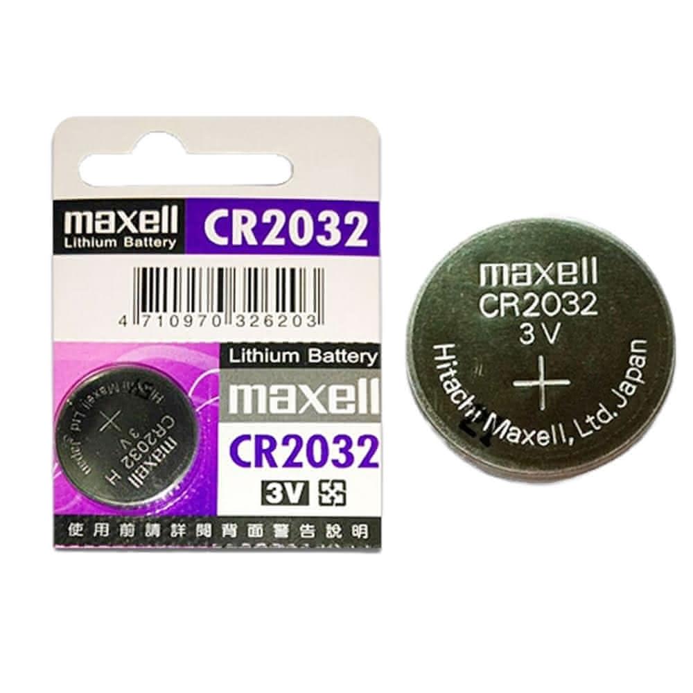 【maxell】Maxell CR2032 鈕扣電池-10顆入(鈕扣電池 鋰電池 水銀電池 計算機電池 家用電池 遙控器電池)