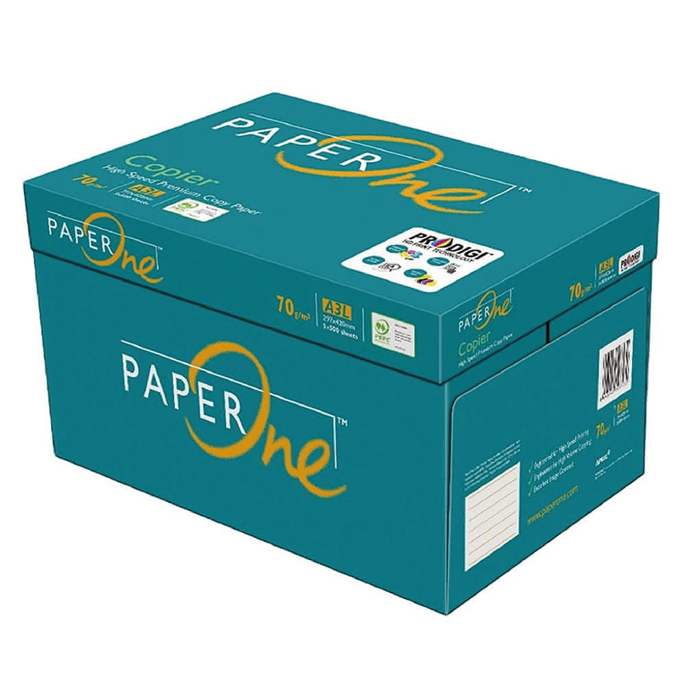 PAPER ONE A3 影印紙 70P 70磅 5包 /箱（綠包）