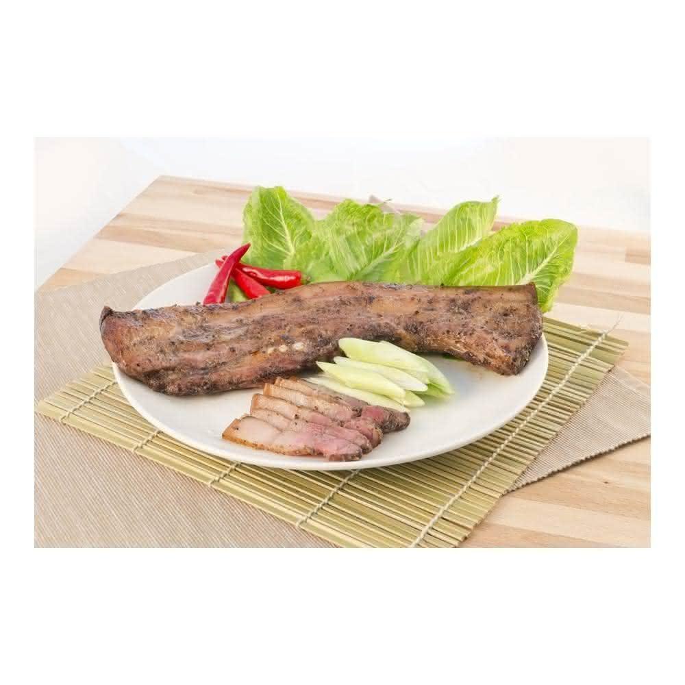 【小可生鮮】鹹豬肉 1條/包 台灣 五花肉醃漬(鹹三層肉 鹹豬肉 調理豬肉條 鹹五花肉 鹹五花條 鹹豬五花 豬五花條 台灣鹹)