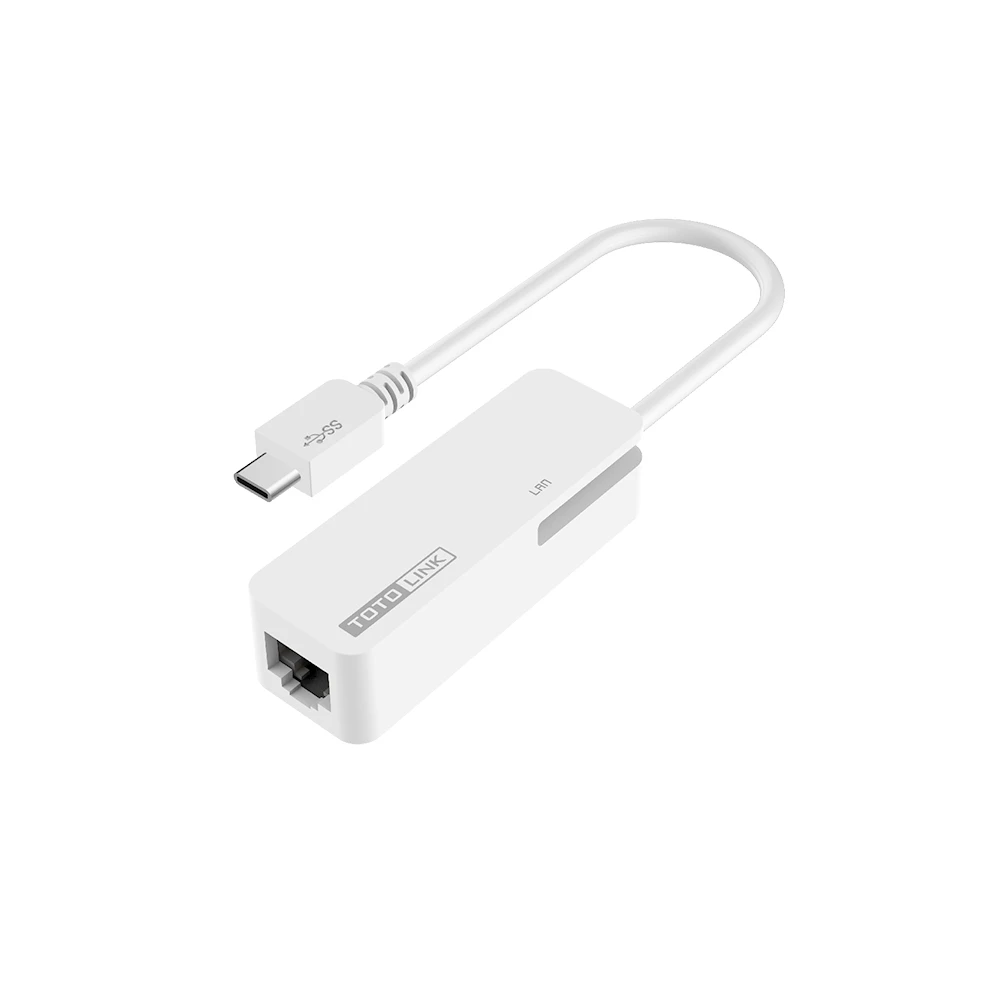 【TOTOLINK】C100 Type-C USB3.0轉 RJ45 有線網路卡(不需外接電源)