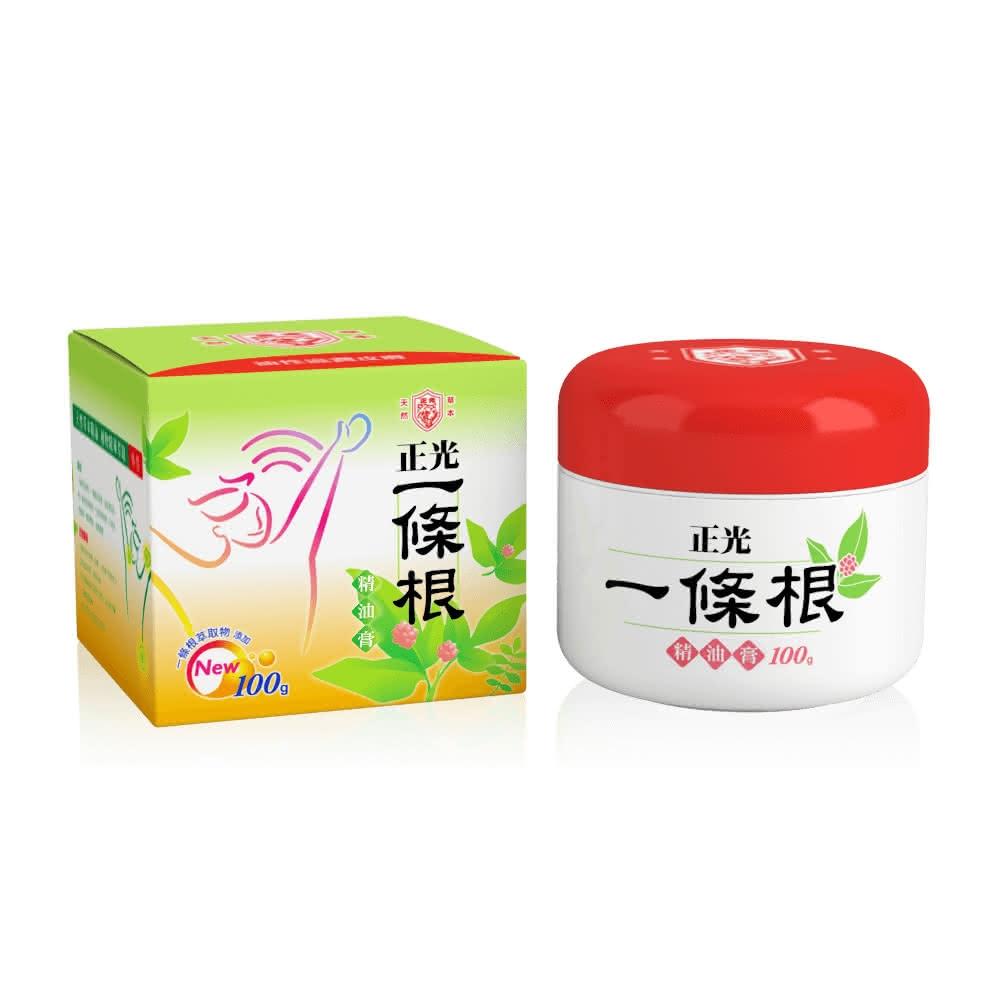 正光一條根精油膏100g(按摩適用 油性滋潤 舒緩放鬆 正光品牌直營)