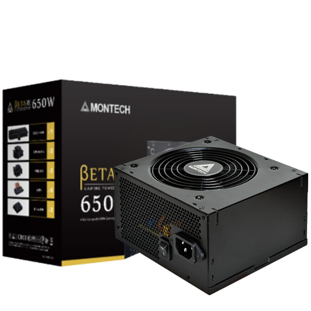 【MONTECH】君主 BETA 650W 銅牌 電源供應器(五年保固二年換新)