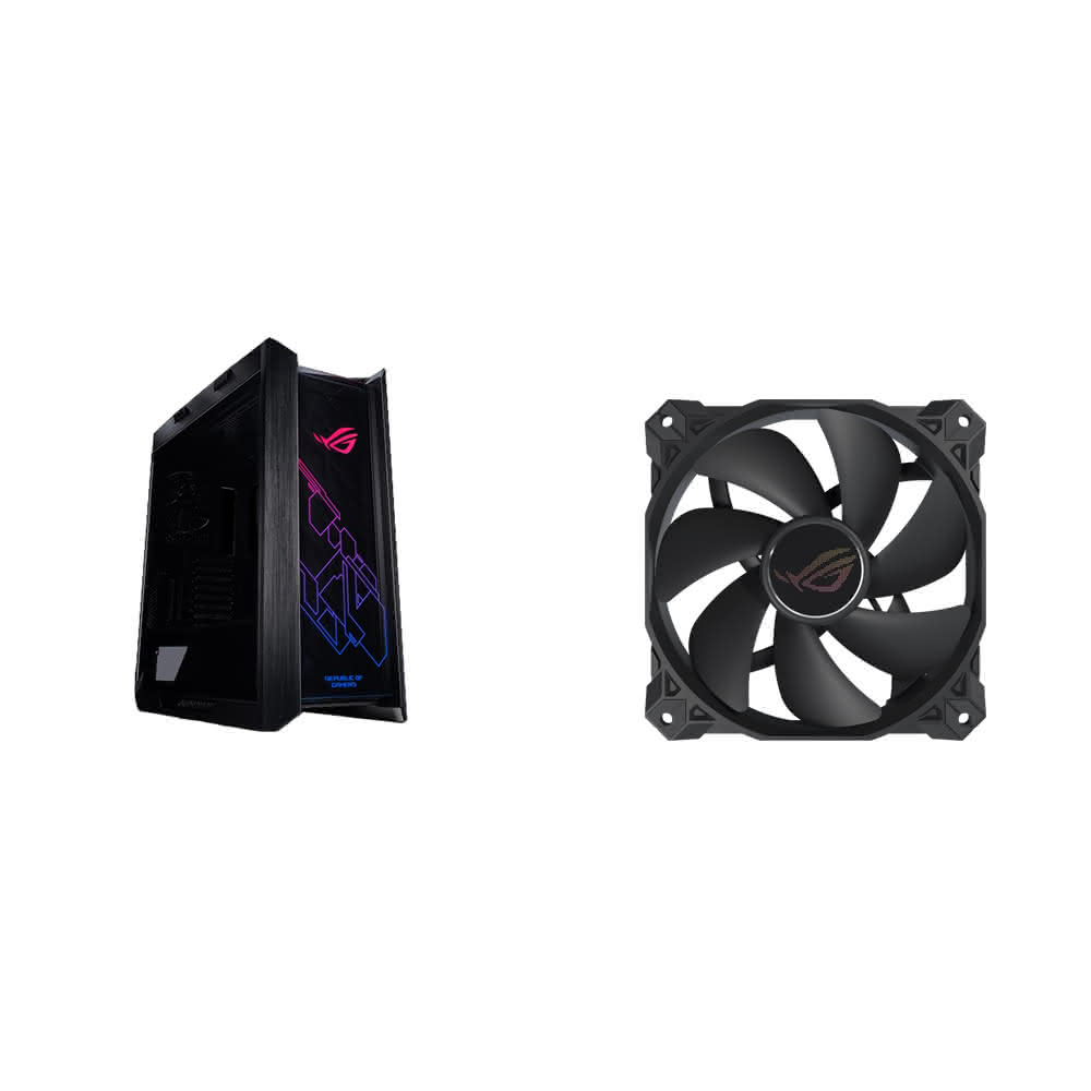 【ASUS 華碩】ROG Strix Helios GX601電競機殼《黑》(★送華碩 ROG STRIX XF 120 風扇 X3)