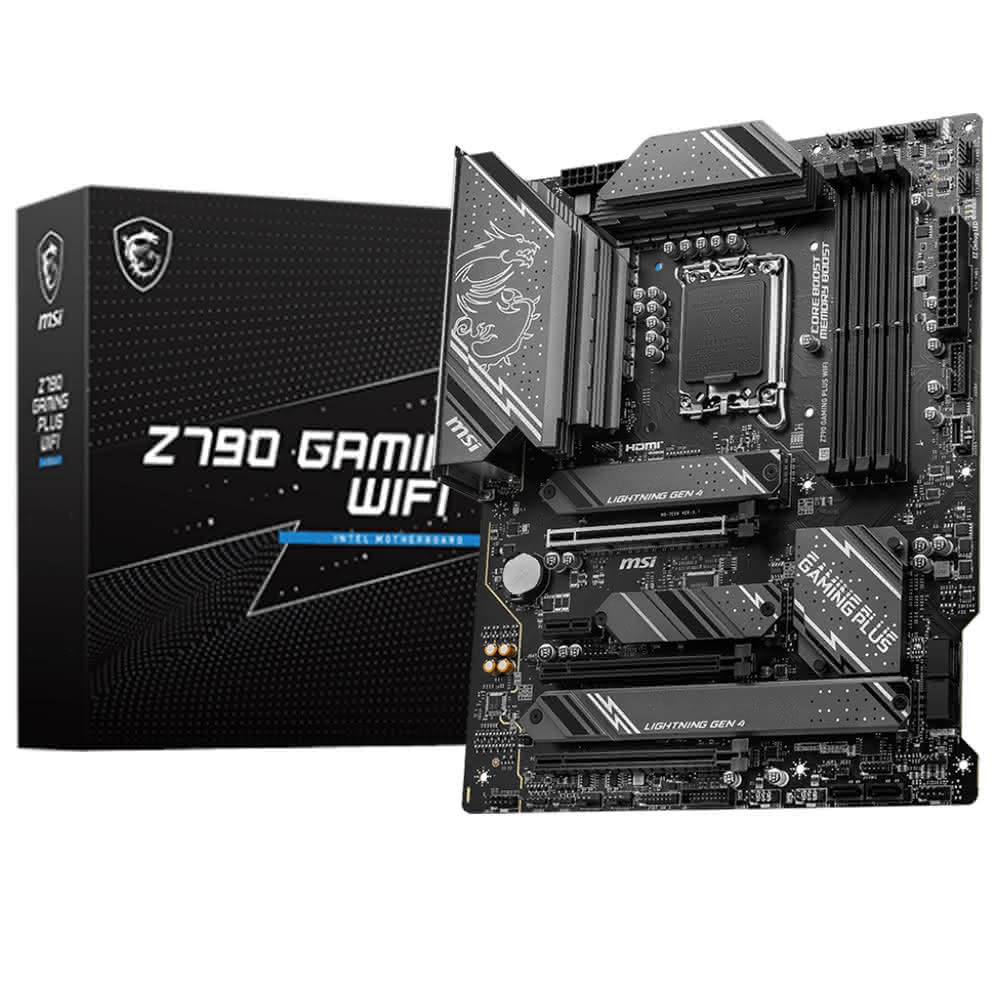 【MSI 微星】Z790 GAMING PLUS WIFI D5 LGA1700主機板(ATX/3+2年保)