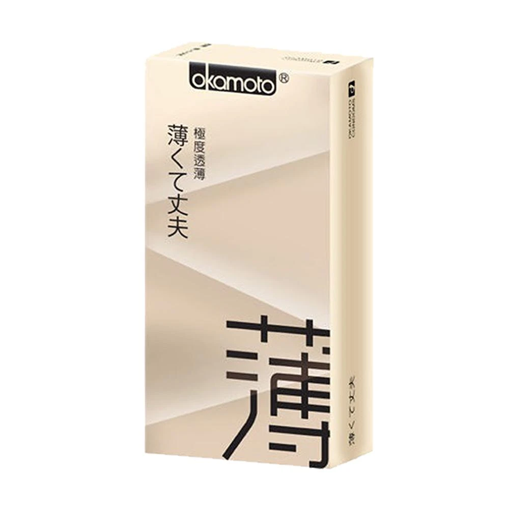 【Dr. 情趣】岡本Okamoto City Super Thin 透薄型保險套 10入/盒