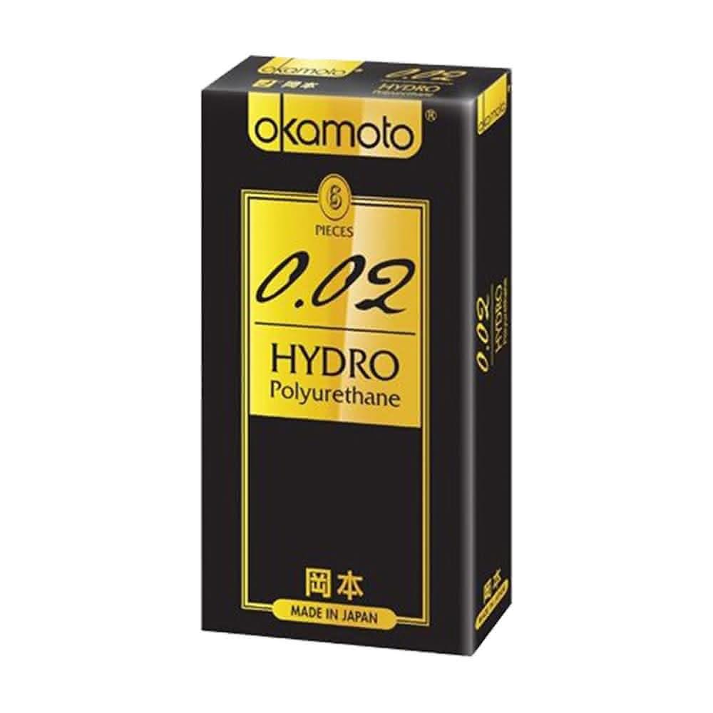 【Dr. 情趣】岡本 002HYDRO水感勁薄保險套 6入/盒