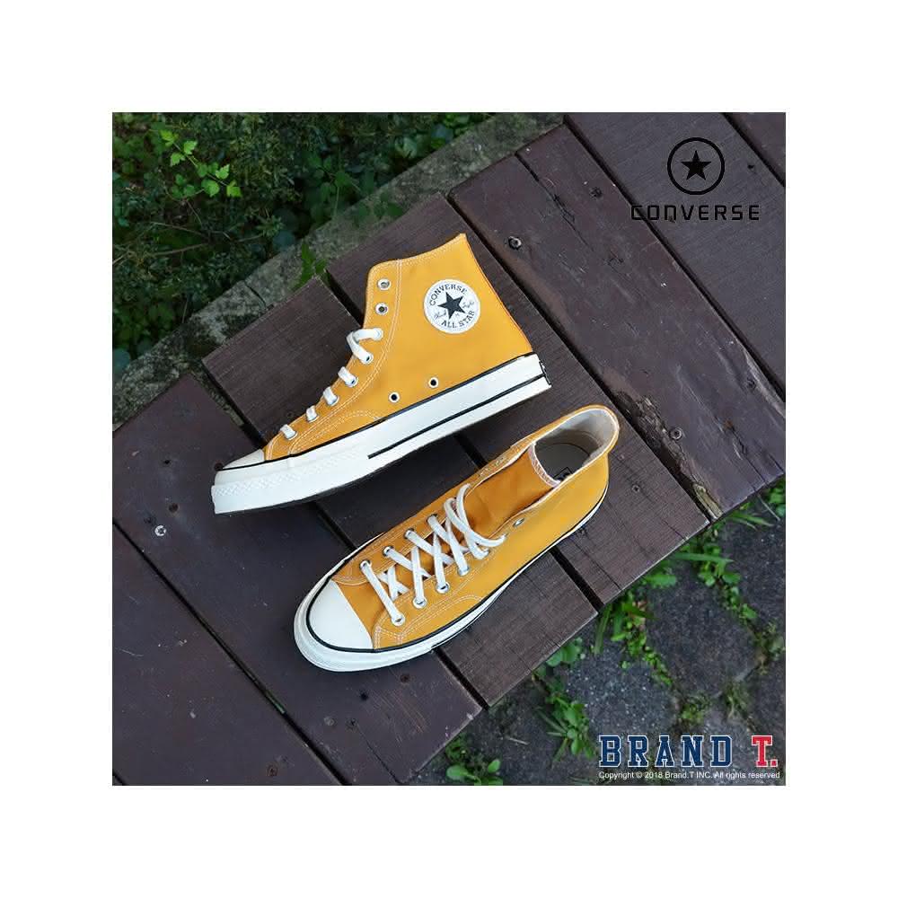 【BRAND T.INC】CONVERSE CHUCK TAYLAR 70S 1970 162054C 三星標余文樂黃高帆布鞋