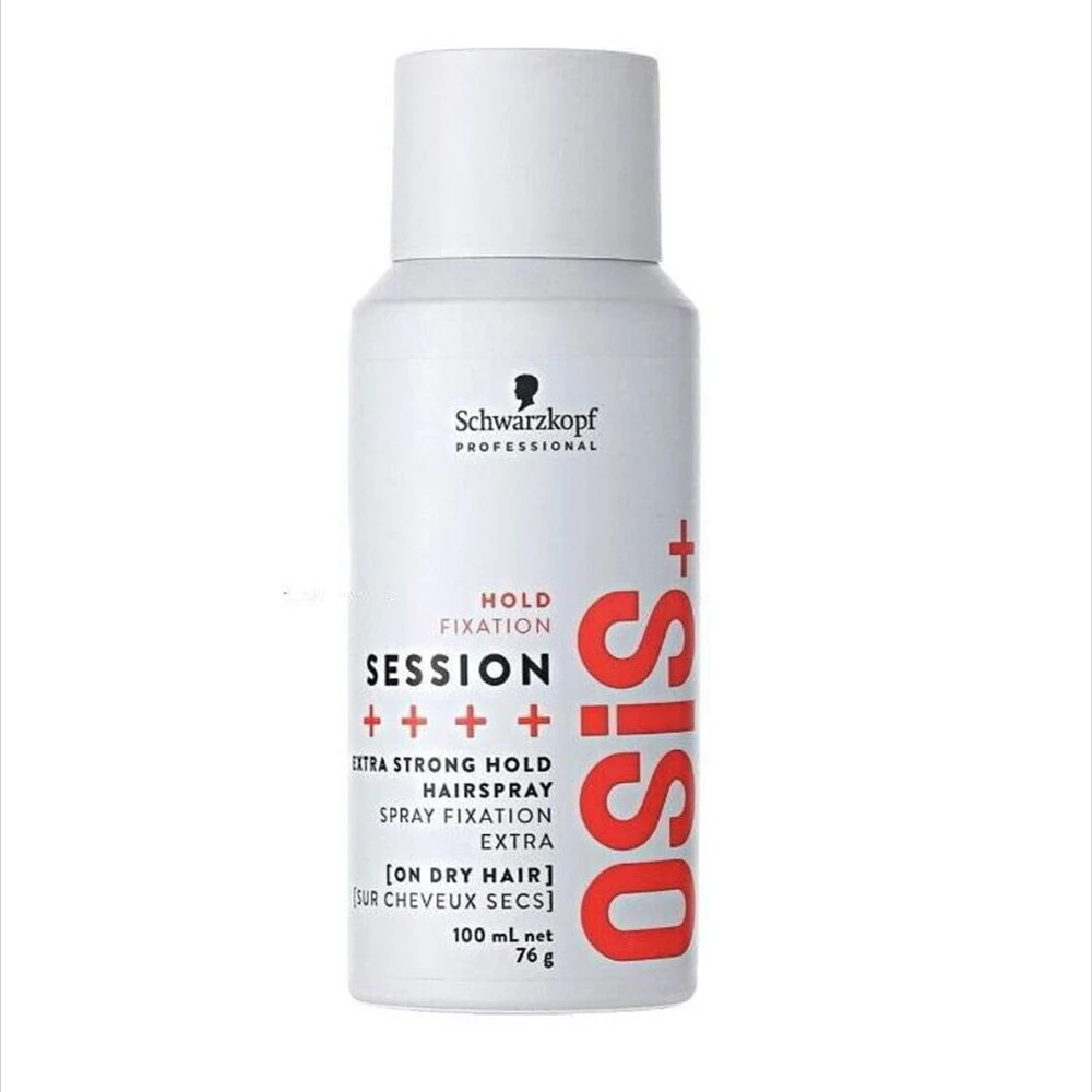 【Schwarzkopf 施華蔻】髮爾Hair  在台現貨 新包裝 黑炫風/黑旋風 100ml 定型噴霧 OSiS+ Schwarzkopf(黑炫風)